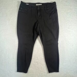 Torrid 22 Reg Black Jeggings Womens Plus Size Skinny Jeans‎ First At Fit Stretch